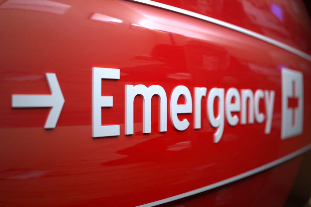 Emergency sign
