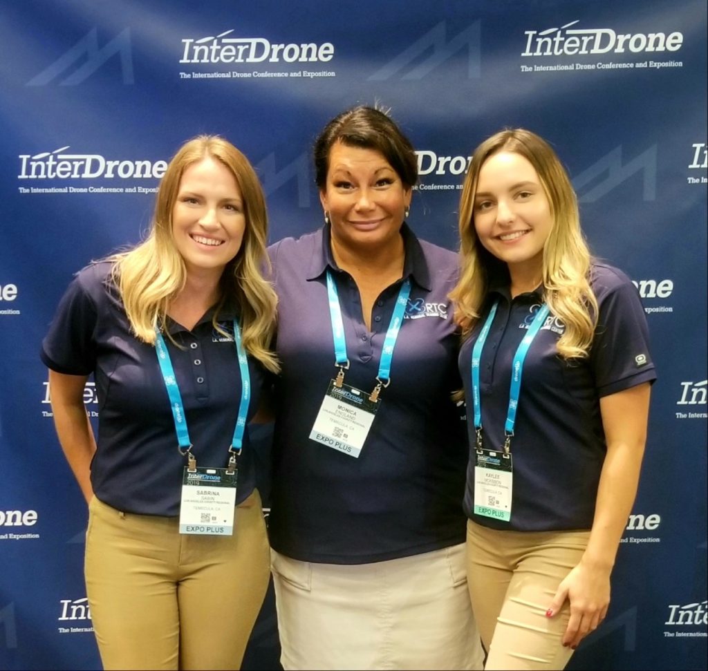 The women of RTC at InterDrone 2019
